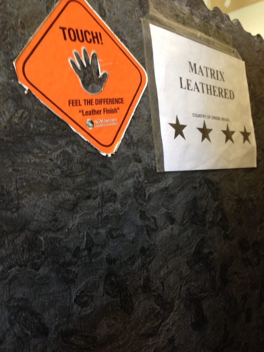 Matrix granite Leather finish
